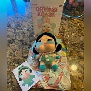 Crying Again Vinyl Face Plush